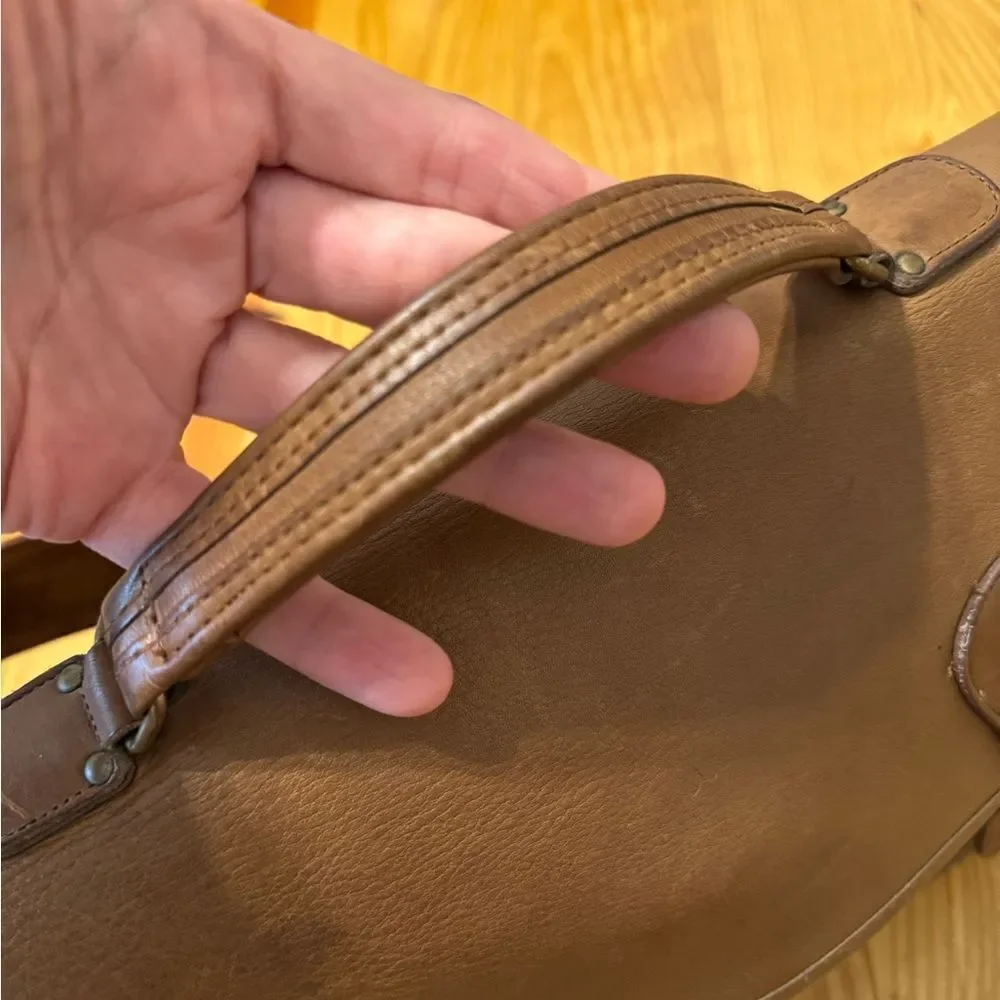 Vintage Coach Musette Leather Messenger Bag Briefcase Laptop Bag 238-5643